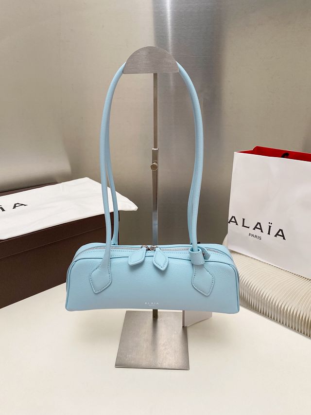Alaia original lambskin le teckel small bag AL0023 light blue