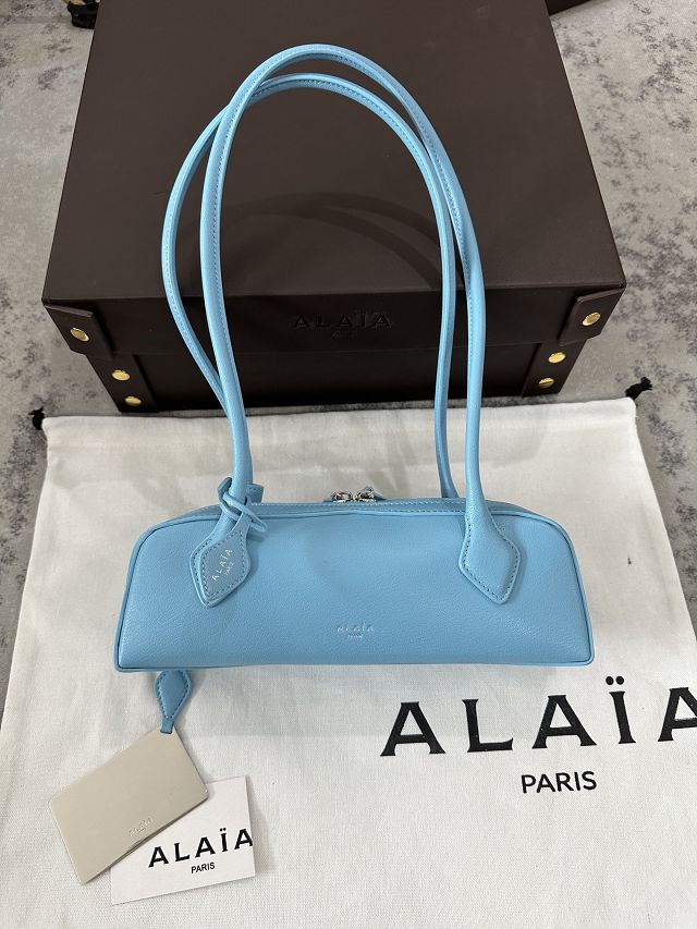 Alaia original lambskin le teckel small bag AL0023 blue