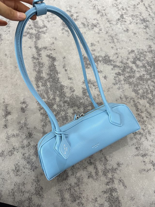 Alaia original lambskin le teckel small bag AL0023 blue