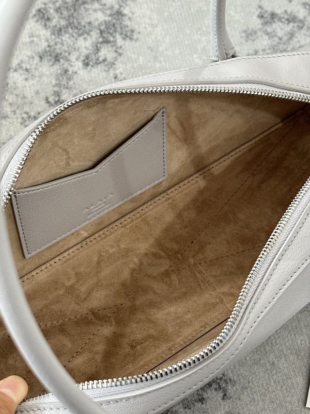 Alaia original lambskin le teckel small bag AL0023 light grey