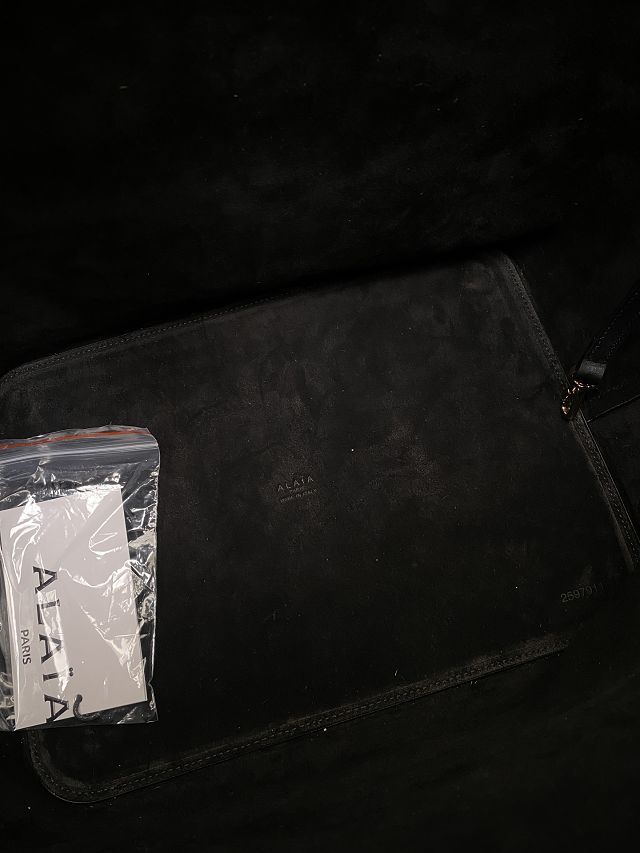 Alaia original leopard haircalf cabas bag AL0010 brown