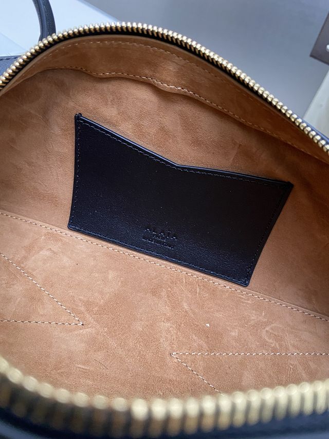 Alaia original leopard haircalf le teckel medium bag AL0024 brown