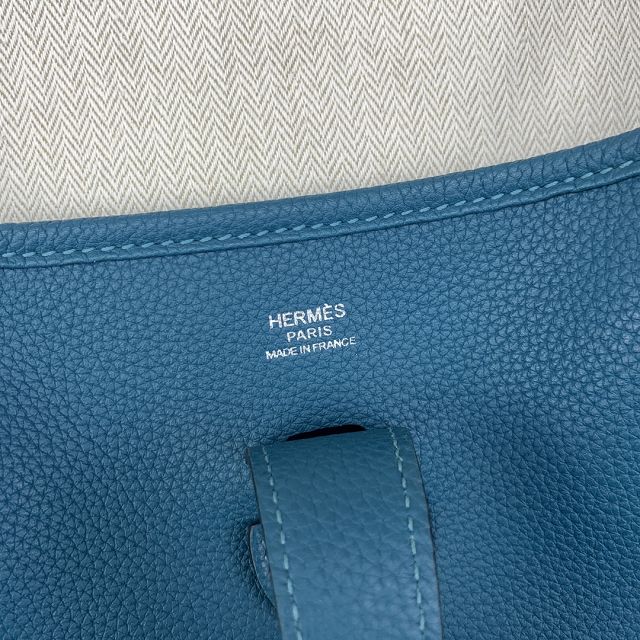 Hermes original togo leather evelyne pm shoulder bag E29 colvert 