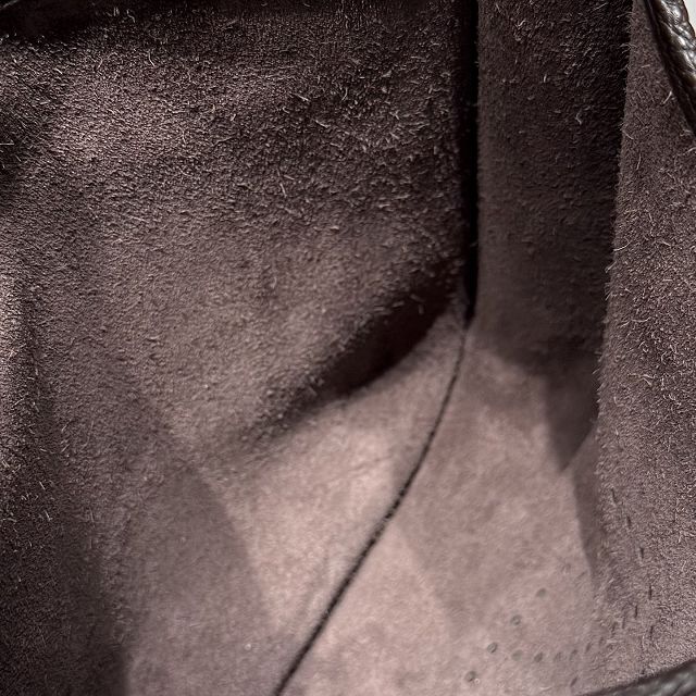 Hermes original togo leather evelyne pm shoulder bag E29 ebene