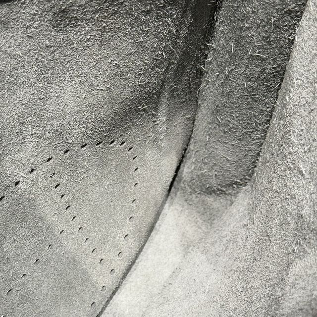 Hermes original togo leather evelyne pm shoulder bag E29 graphite