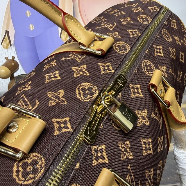Louis vuitton monogram canvas keepall 45 M28339 brown