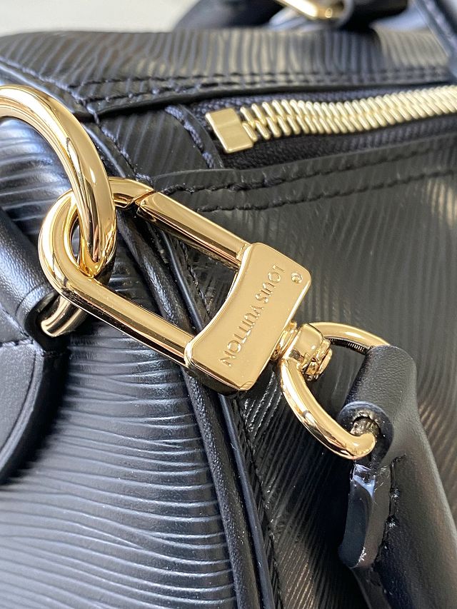 Louis vuitton original epi leather soft speedy 30 M25671 black