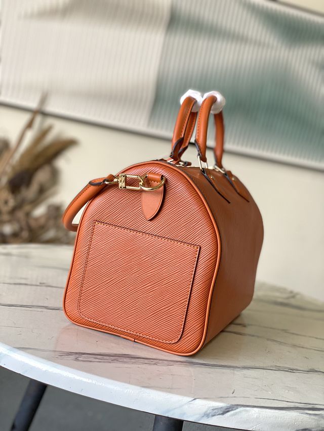 Louis vuitton original epi leather soft speedy 30 M25915 brown