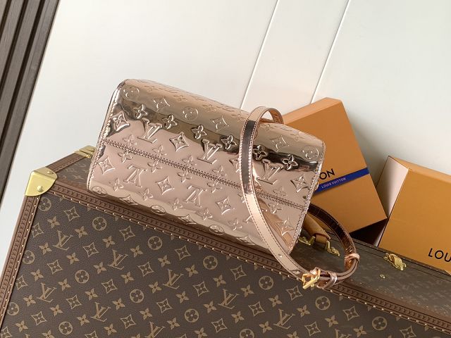 Louis vuitton original epi leather speedy 25 M26497 rose gold