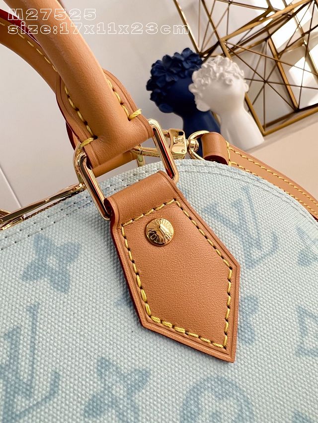 Louis vuitton original monogram canvas alma BB M27526 blue