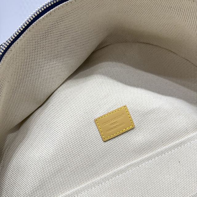 Louis vuitton original monogram canvas discovery backpack M26942 blue