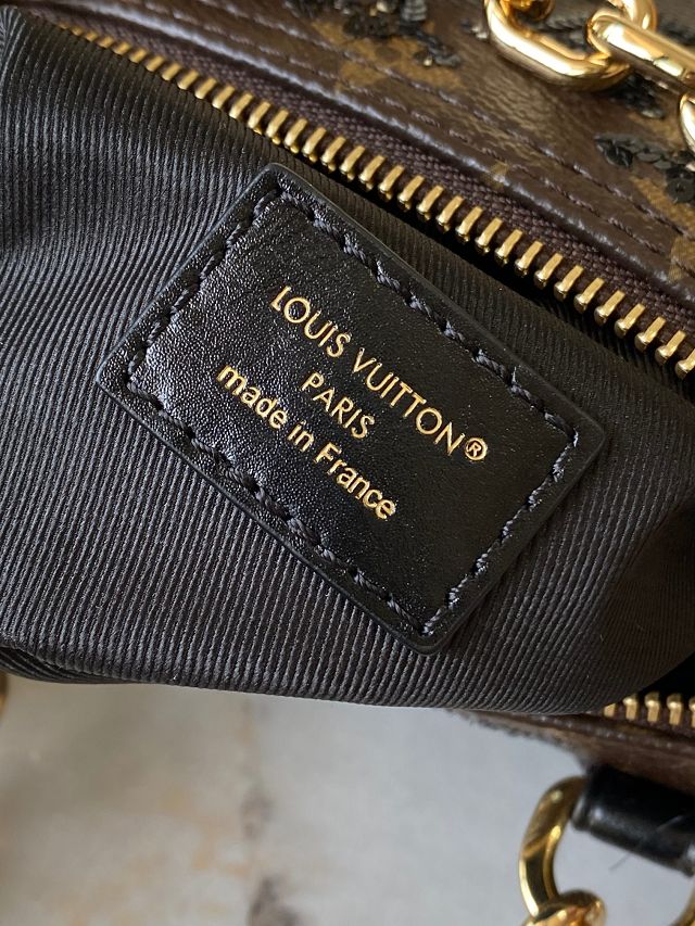 Louis vuitton original monogram sequins speedy 20 M26314
