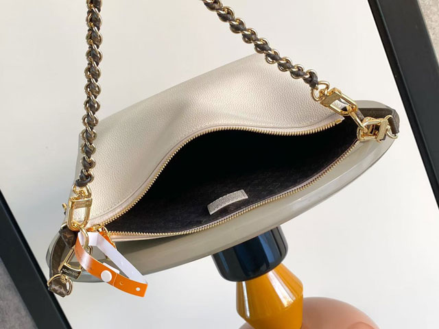 Louis vuitton original calfskin multipass handbag M28029 creme