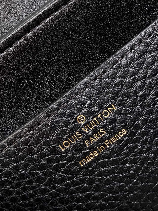 Louis vuitton original calfskin rose des vents mini handbag m86011 black