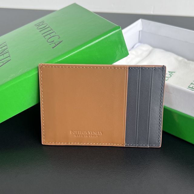 BV original calfskin card holder 649597