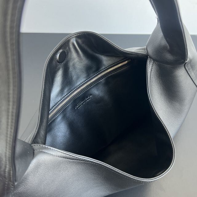 BV original calfskin large hop bag 803976 black