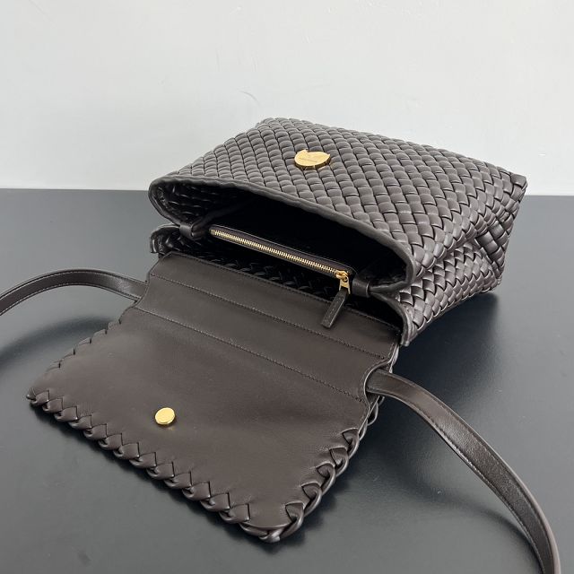 BV original lambskin patti top handle bag 776783 fondant