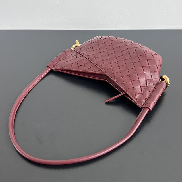 BV original lambskin baby solstice bag 796378 barolo