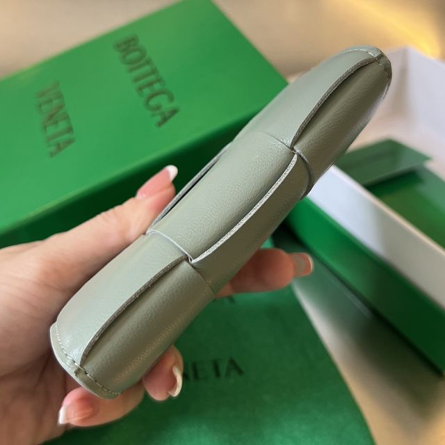 BV original lambskin cassette business card case 679849   