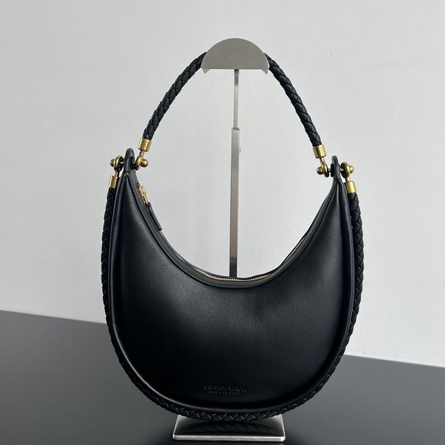 BV original lambskin moon bag 794902 black