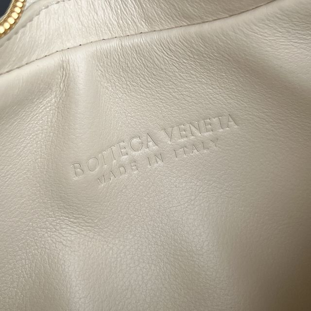 BV original lambskin moon bag 794902 white