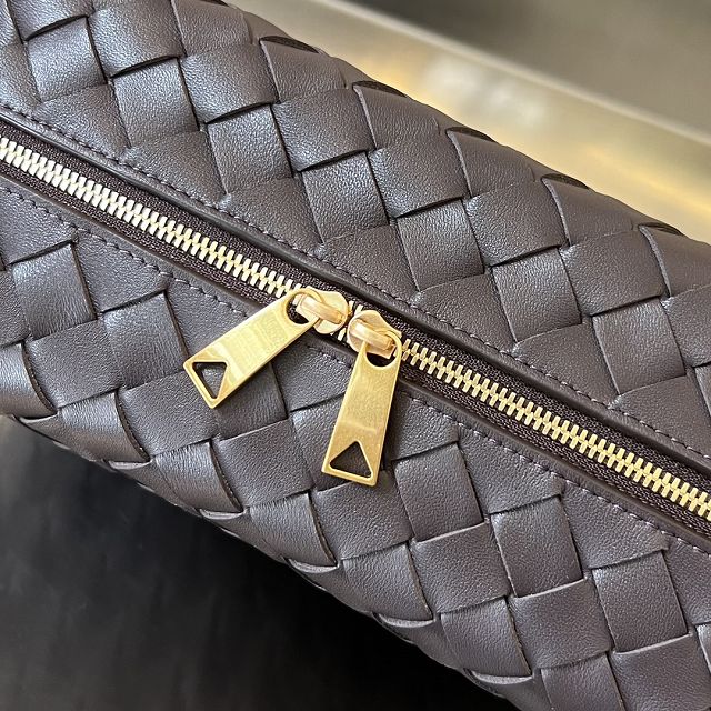 BV original lambskin medium loop camera bag 680256 grape