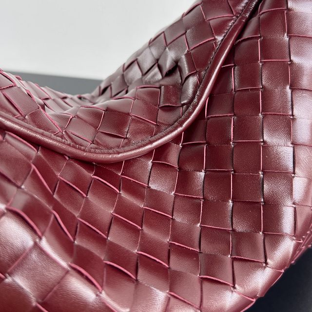 BV original calfskin medium hop bag 796262 barolo