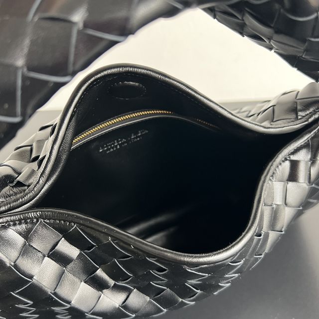 BV original calfskin medium hop bag 796262 black