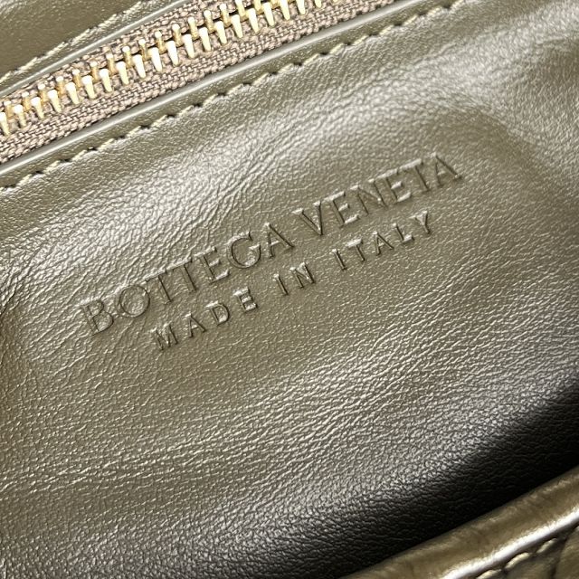 BV original calfskin medium hop bag 796262 khaki