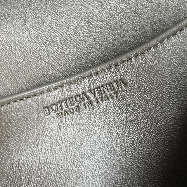 BV original lambskin knot lock bag 817191 cypress