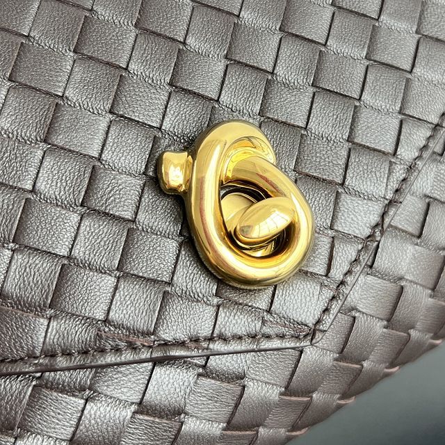 BV original lambskin knot lock bag 817191 fondant