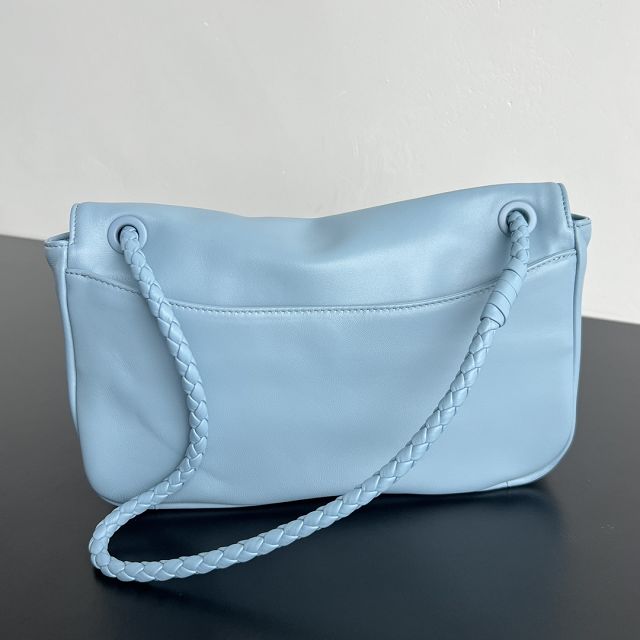 BV original lambskin madison shoulder bag 836296 light blue
