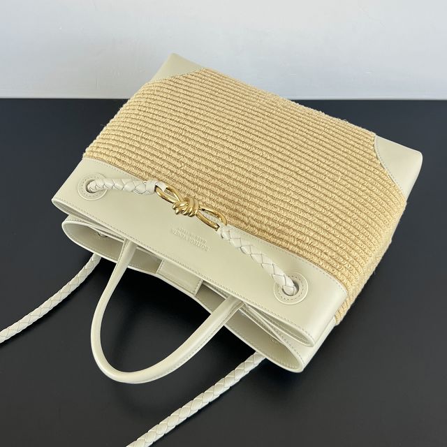 BV original raffia medium andiamo 827479 white