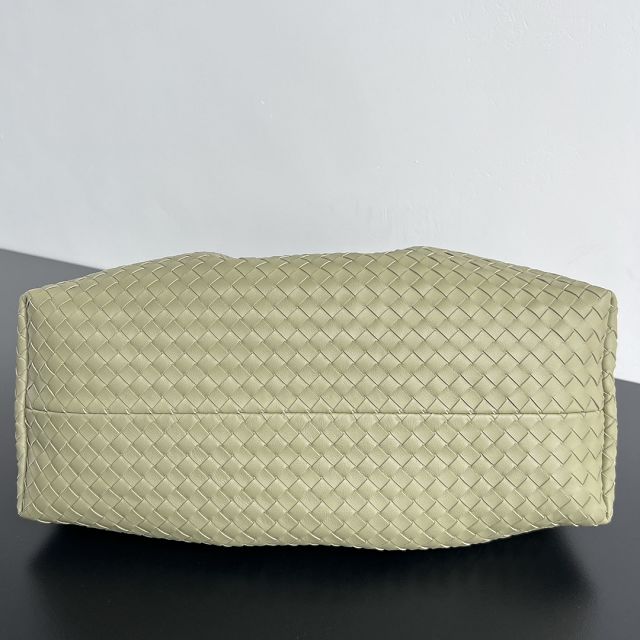 BV original calfskin large pinacoteca tote bag 817166 travertine