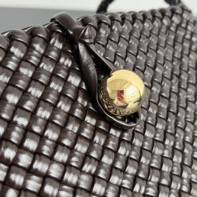 BV original calfskin tosca phone case 777680 fondant