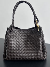 BV original lambskin large parachute shoulder bag 796571 fondant