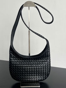 BV original lambskin small veneto cross-body bag 836918 black