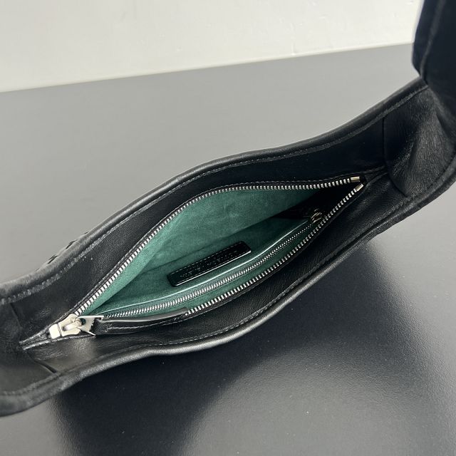 BV original lambskin small veneto cross-body bag 836918 black