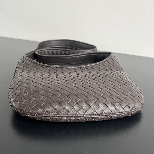 BV original lambskin small veneto cross-body bag 836918 fondant