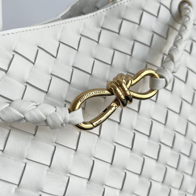 BV original lambskin small andiamo 743568 sea salt