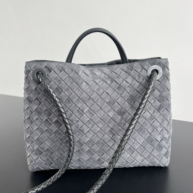 BV original suede small andiamo 743568 graphite