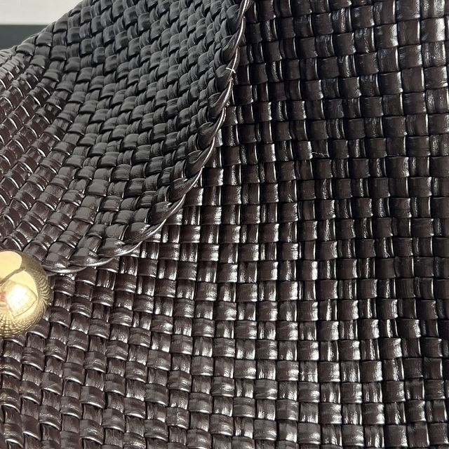 BV original calfskin large tosca hop bag 762635 fondant