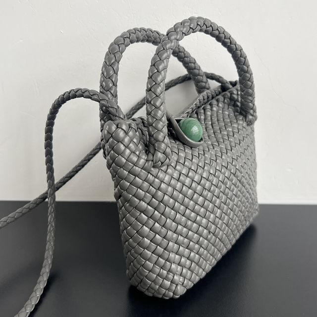 BV original calfskin small tosca shoulder bag 776755 grey