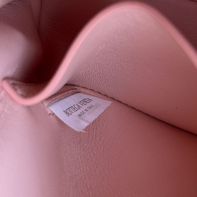 BV original lambskin concert pouch 794258 rose