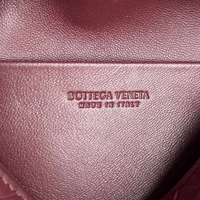 BV original lambskin small soft vanity case 843800 barolo