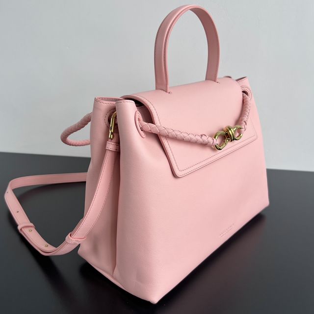 BV original calfskin medium ciao ciao bag 817231 rose