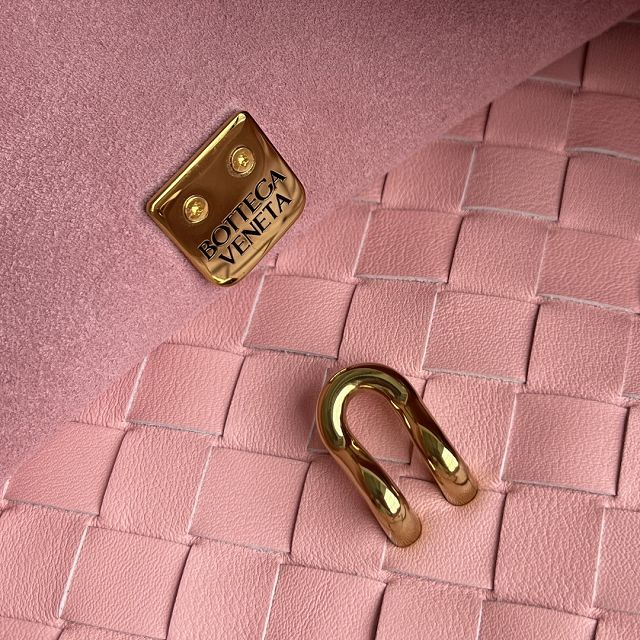 BV original calfskin medium ciao ciao bag 817231 rose