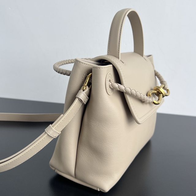 BV original calfskin small ciao ciao bag 835835 ecru