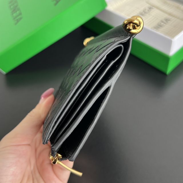 BV original calfskin solstice business card case 788055 