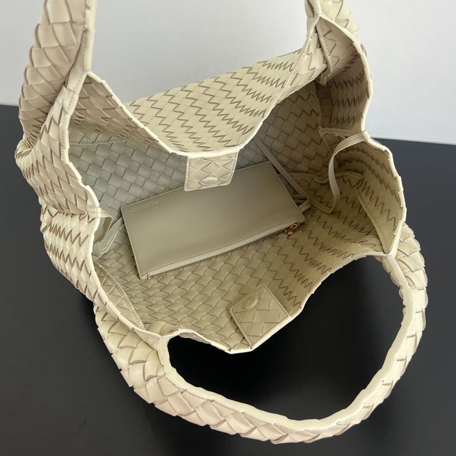 BV original lambskin large campana bag 844250 sea salt